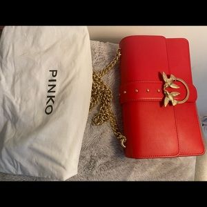 COPY - 👜PINKO CROSSBODY/SHOUDLER BAG RED👜